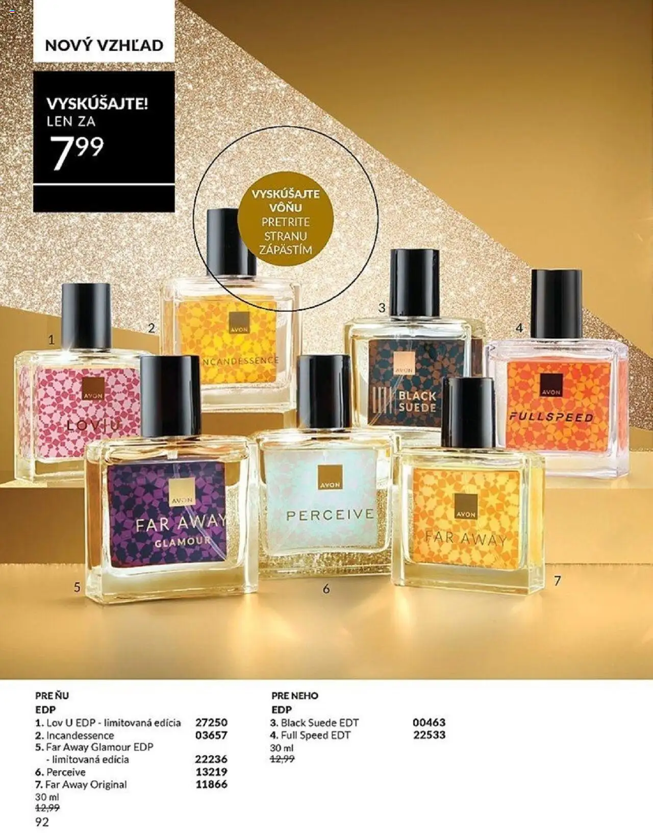 Nové Avon akcie – leták je platný od 01.10.2025 | Strana: 92