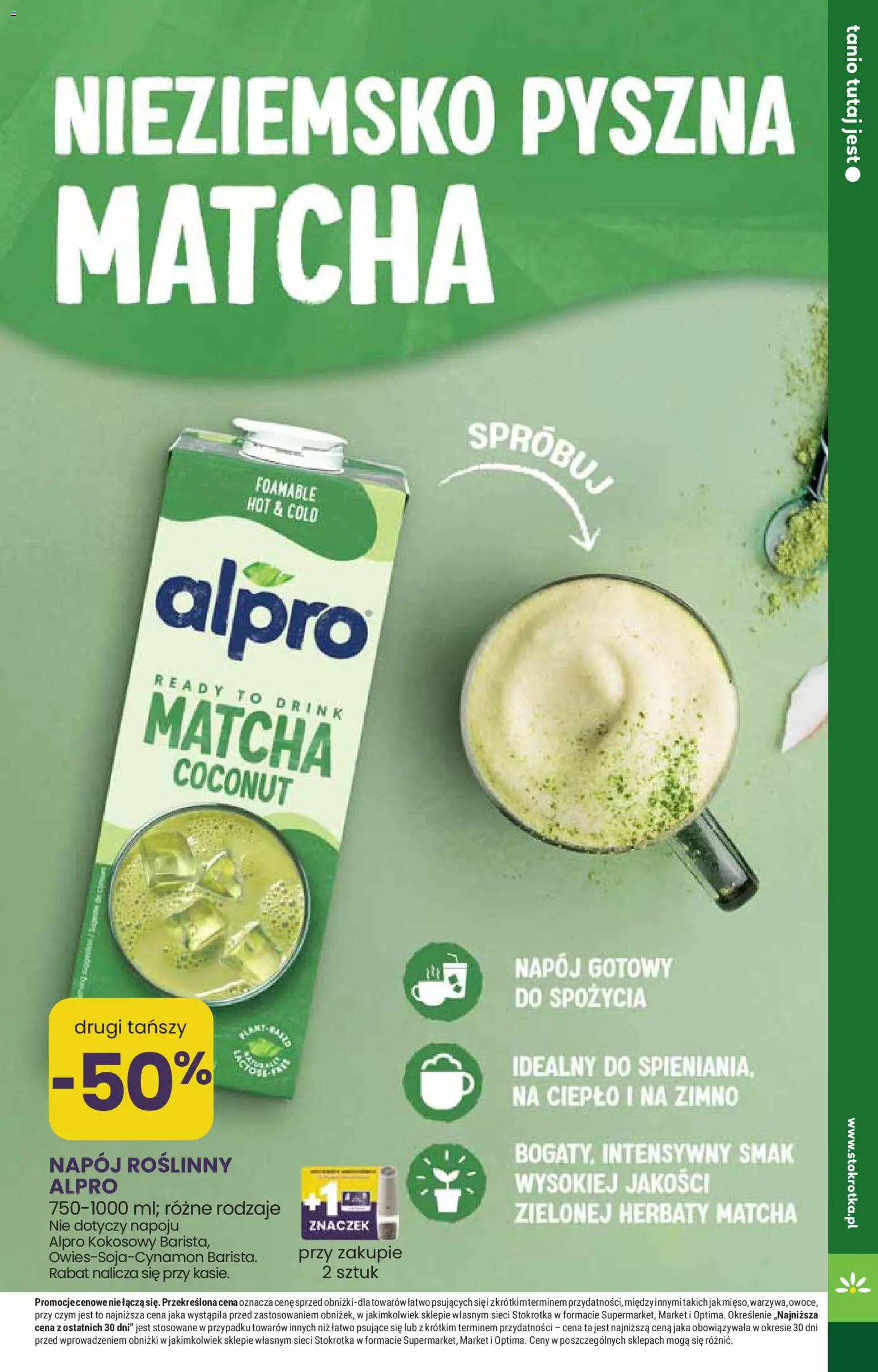 Stokrotka gazetka od 16.04.2026 | Strona: 43 | Produkty: Alpro, Stokrotka