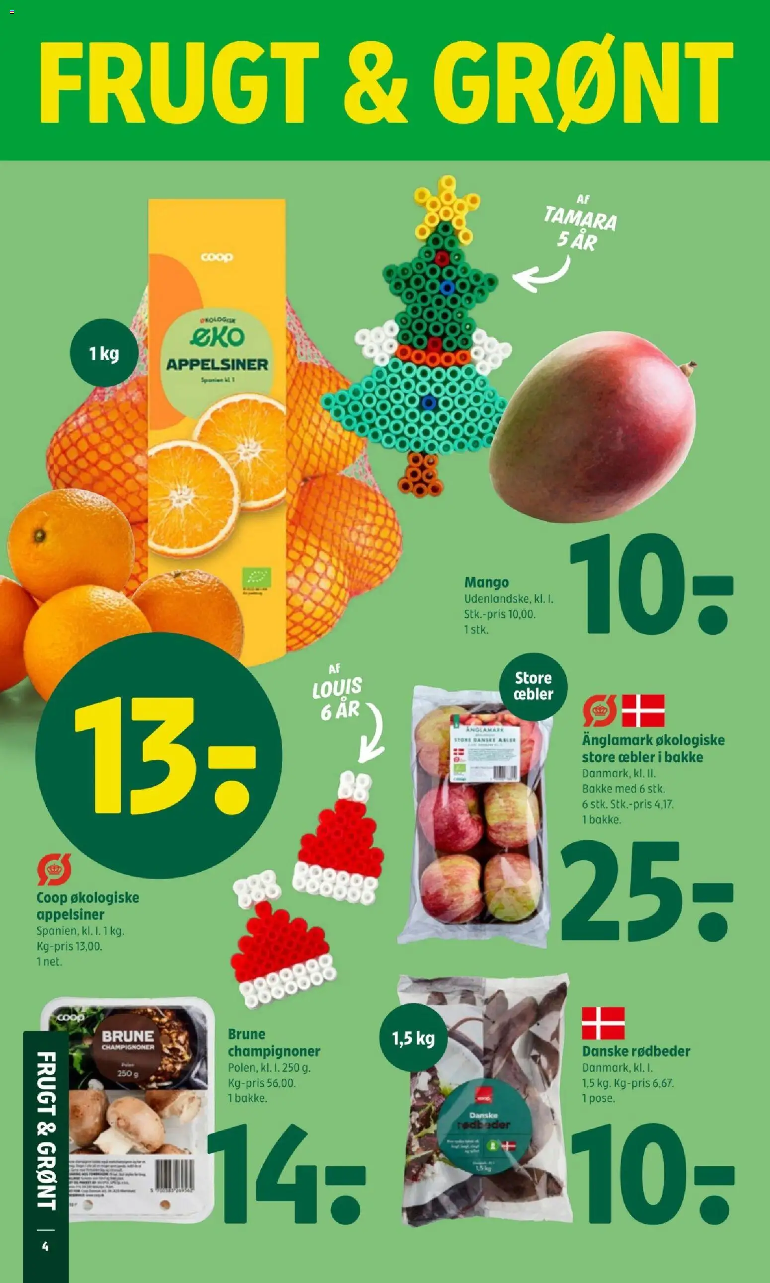 Coop 365 tilbudsavis – gyldig fra 13.11.2025 | Side: 6 | Produkter: Mango, Æbler, Appelsiner, Rødbeder