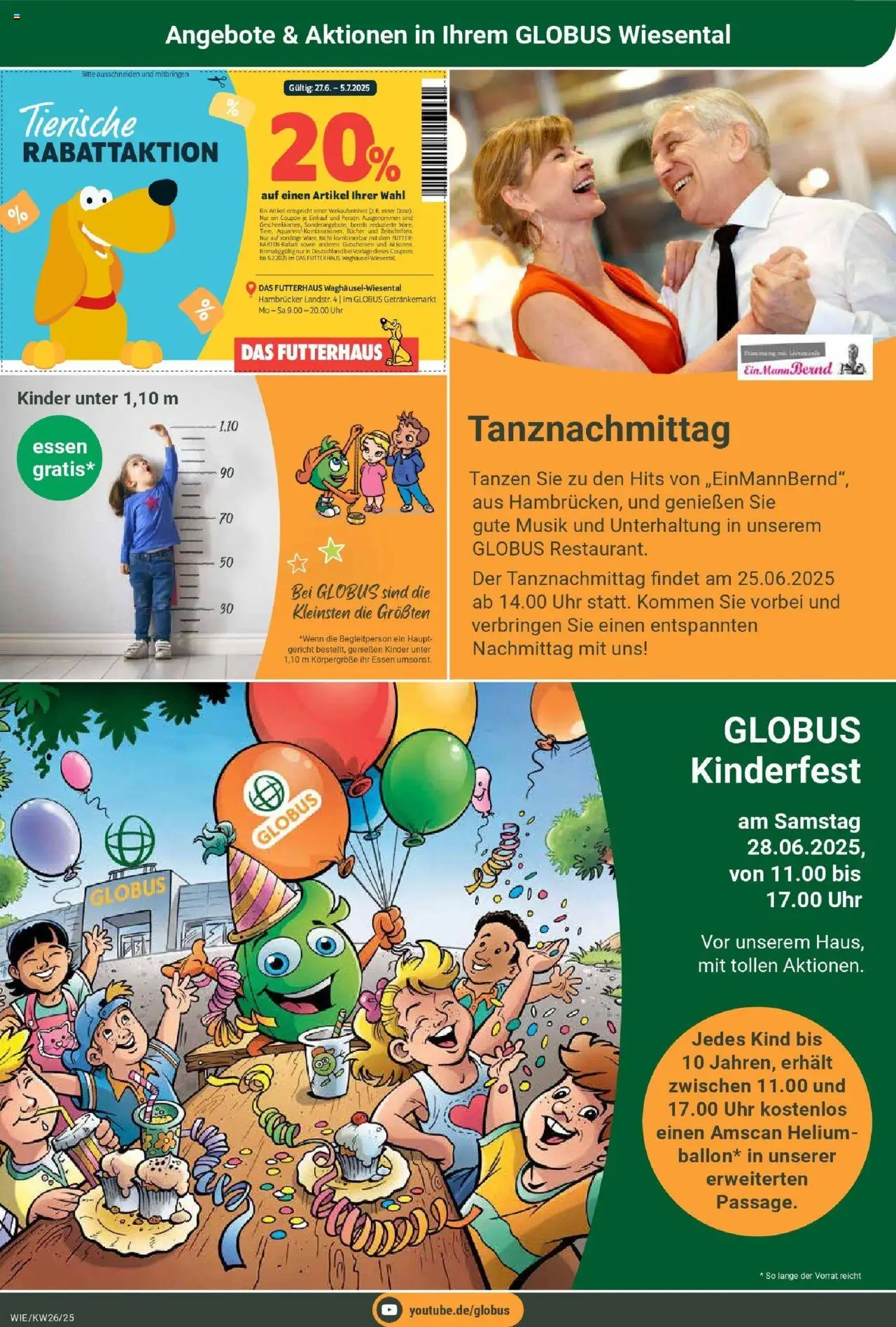Globus prospekt Waghäusel	 - gültig ab dem 22.06.2025 | Seite: 20 | Produkte: Uhr