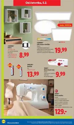 Katalog Lidl - Pregled kataloga iz trgovine Lidl, vrijedi od 02.02.2026 | Stranica: 38 | Proizvodi: Svjetiljka, Baterije