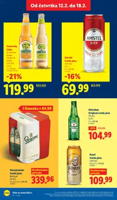 Lidl katalog - pregled Lidl kataloga - važi od 12.02.2026 | Strana: 34