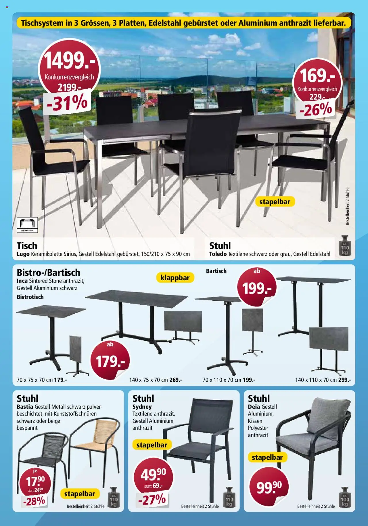 Otto's Online Katalog ab 31.05.2025 | Seite: 32 | Produkte: Kissen, Bartisch, Stuhl, Pulver