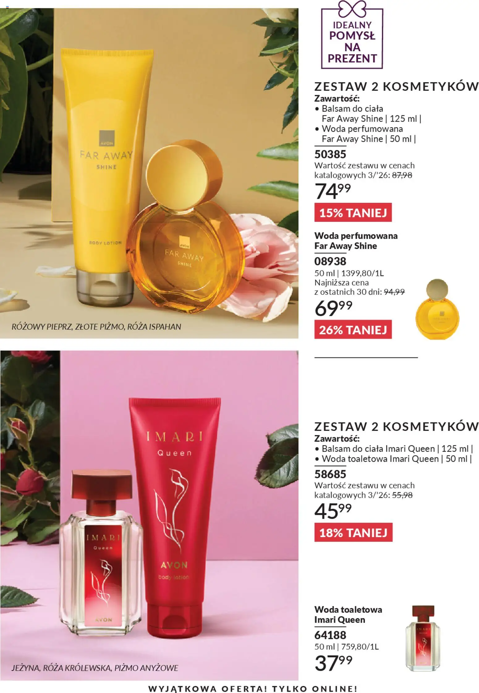 Avon Katalog 3 2026 od 01.03.2026 | Strona: 190 | Produkty: Woda toaletowa, Body, Lotion, Woda
