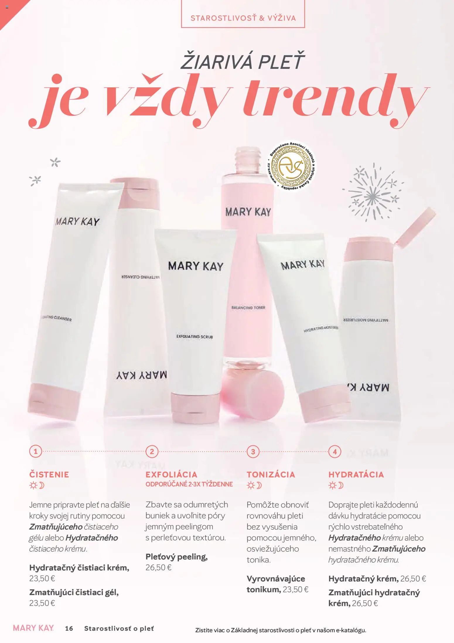 Nové Mary Kay akcie – leták je platný od 01.01.2026 | Strana: 16 | Produkty: Toner