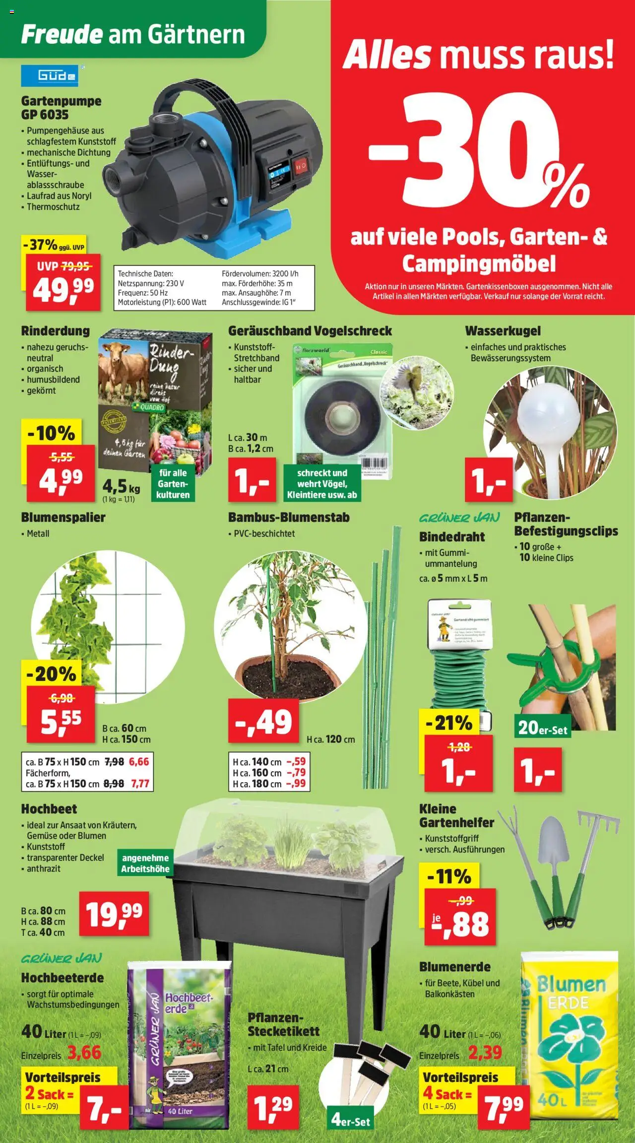 Thomas Philipps Prospekt - gültig ab dem 04.08.2025 | Seite: 3 | Produkte: Blumen, Blumenerde, Wasser, Gemüse
