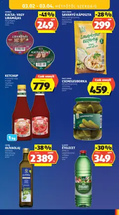 CSEMEGEUBORKA, 670 g (360 g)/üveg - amely érvényes a következő dátumtól: 26.02.2026 | Oldal: 37