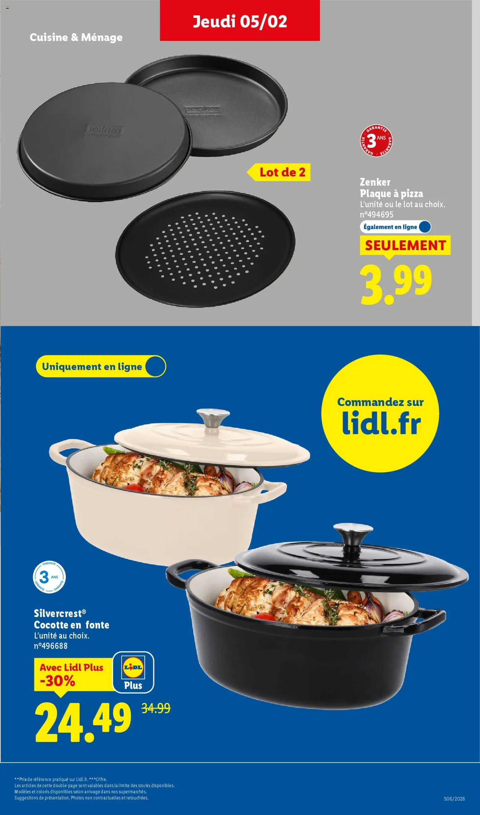 {H1} | Page: 40 | Produits: Casserole, Pizza