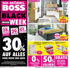 SB Möbel Boss - Black Friday ab 28.11.2025 gültig
