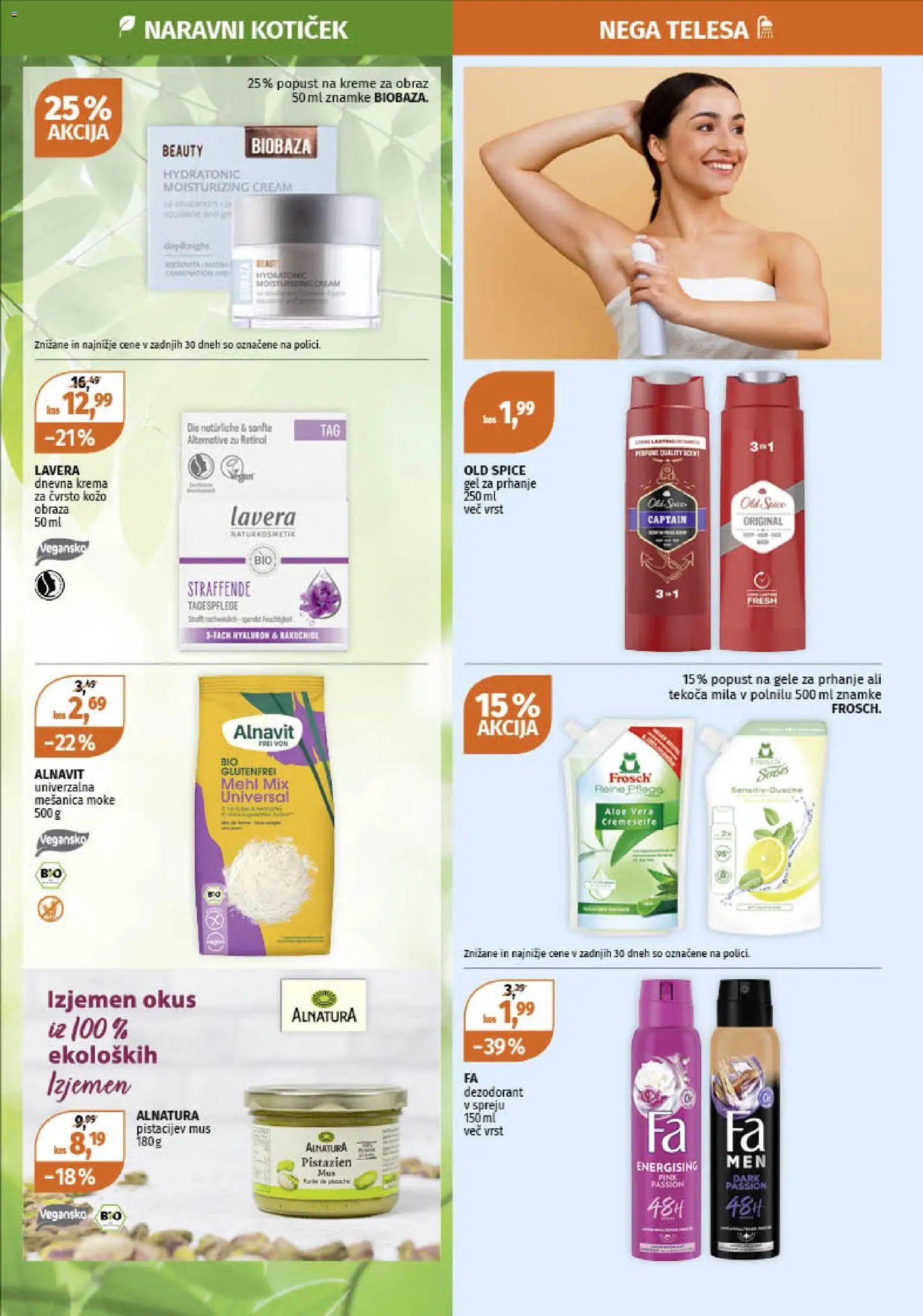 Novi Müller katalog ponudbe – veljaven od 27.10.2025 | Stran: 12 | Izdelki: Gel za prhanje, Krema, Deodorant