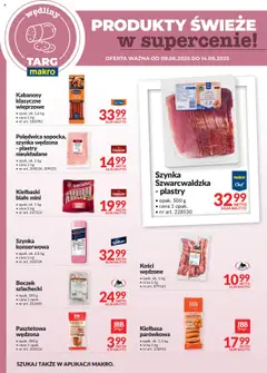 Makro Gazetka - Oferta świeża w super cenach od 09.06.2025 | Strona: 3 | Produkty: Kiełbasa, Kabanosy, Wędliny, Szynka szwarcwaldzka