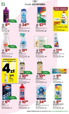 Pogląd oferty "ARIEL, PROSZEK DO PRANIA KOLORÓW: 2,2 KG" - ważna od 05.03.2026 | Strona: 15 | Produkty: Persil, Cleaner, Odplamiacz, Detergent