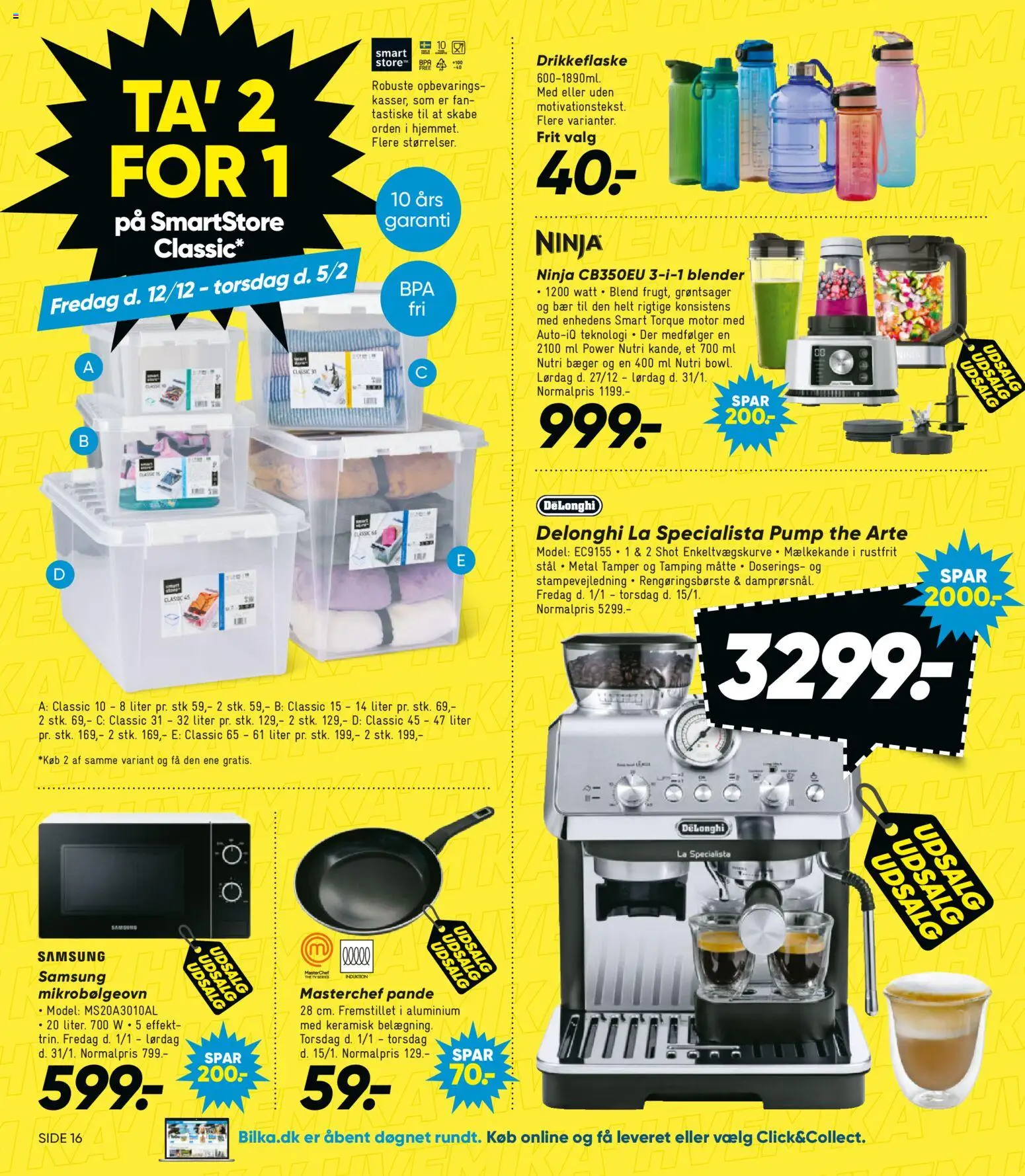 Bilka tilbudsavis – gyldig fra 01.01.2026 | Side: 26 | Produkter: Søm, Måtte, Mikrobølgeovn