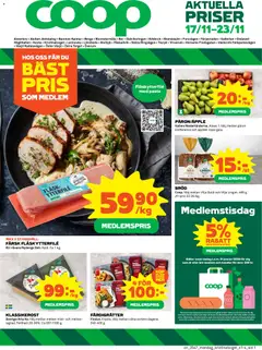 Coop - Alsterbro - Förhandsvisning av reklamblad från butik Coop aktuell från 17.11.2025