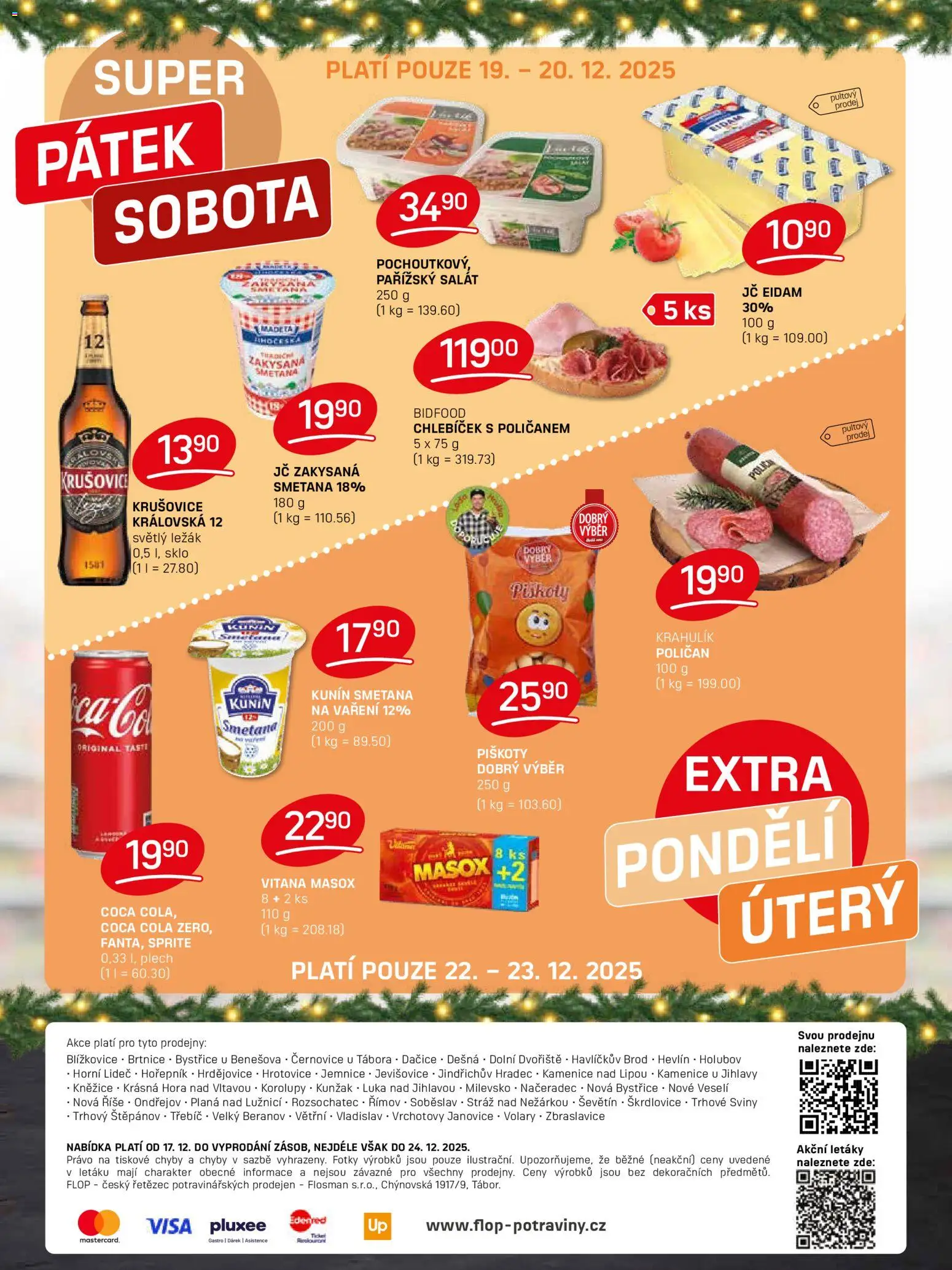Flop leták od 17.12.2025 | Strana: 12 | Produkty: Smetana, Plech, Eidam, Sprite