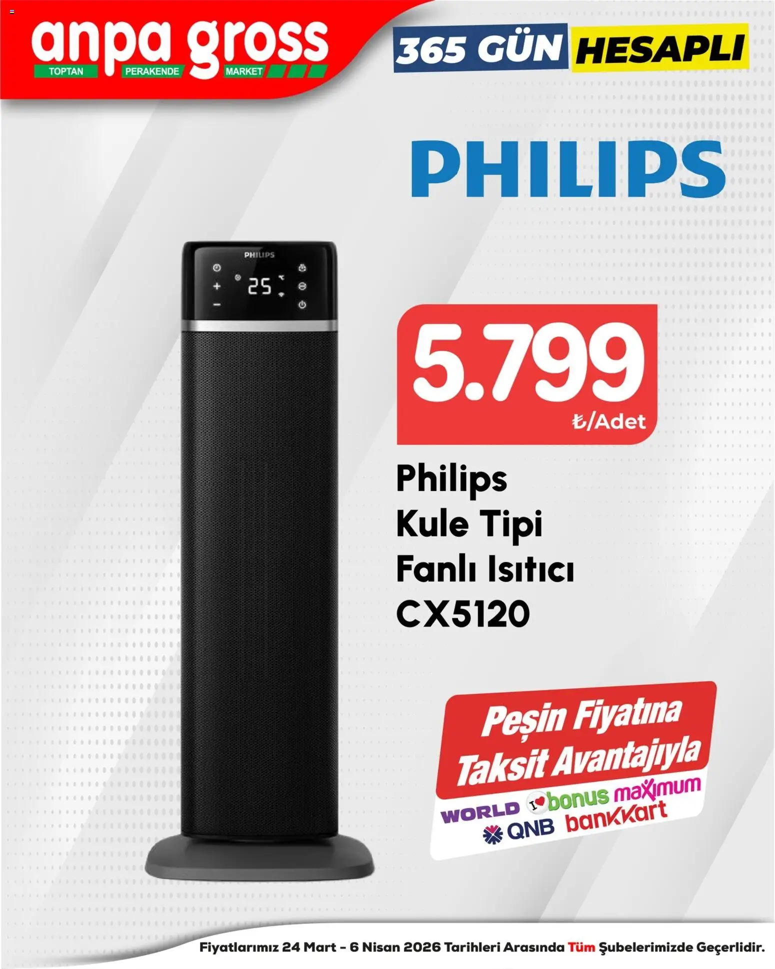 Anpa Gross İndirim - 24.03.2026 tarihinden itibaren geçerlidir | Sayfa: 2