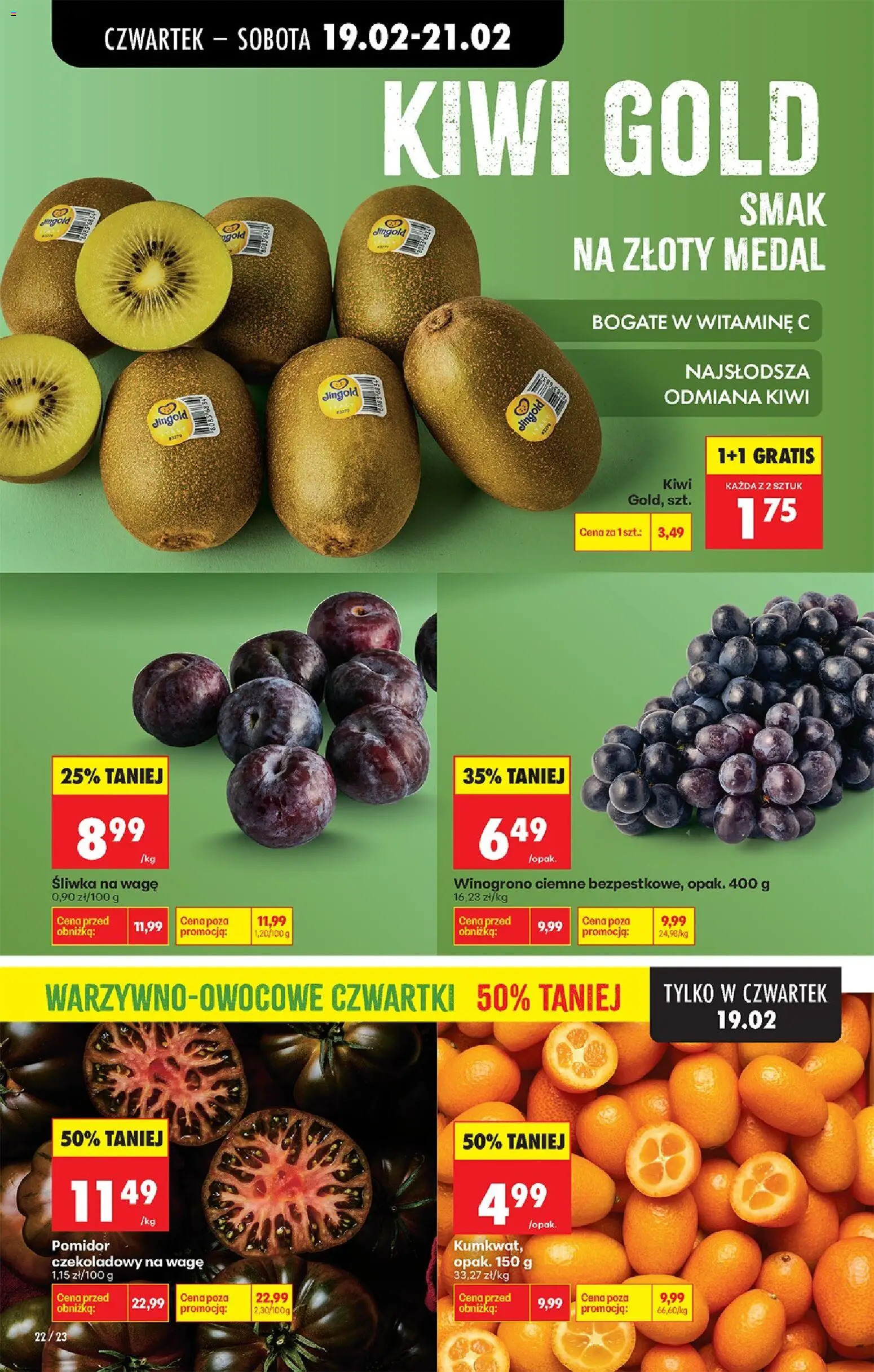 Biedronka Polsko leták - W tym tygodniu od 19.02.2026 | Strana: 24 | Produkty: Kiwi