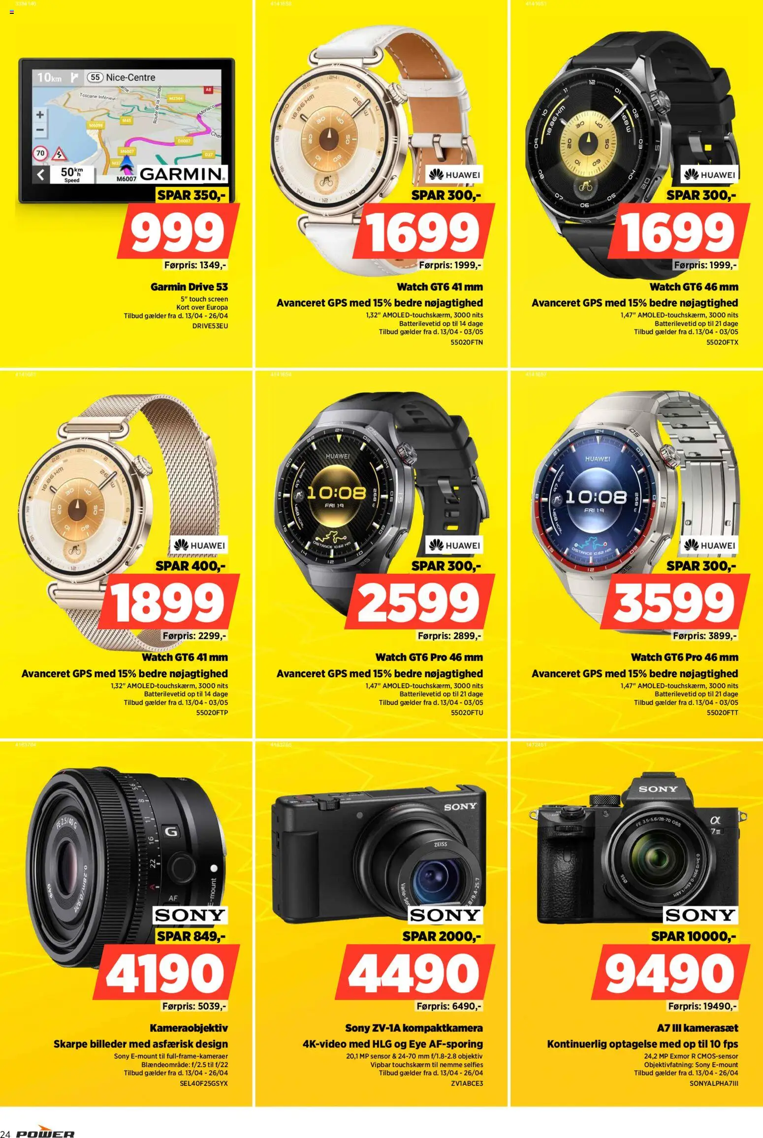 Power tilbudsavis – gyldig fra 17.04.2026 | Side: 24 | Produkter: GPS