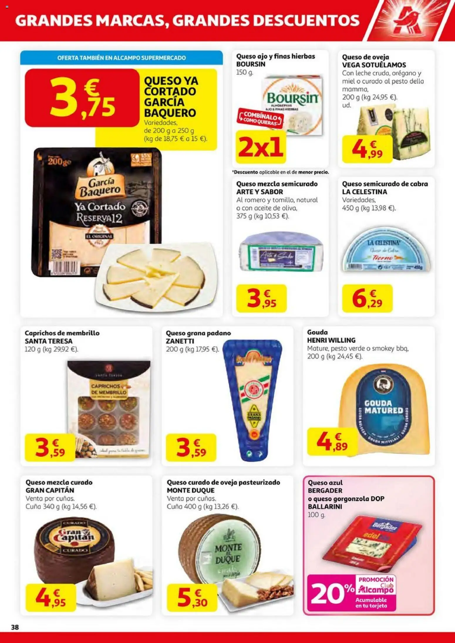 Alcampo - HG Pio XII Unificado  │ válido desde el 23.10.2025 | Página: 38 | Productos: Ψηφιακή κάμερα, Queso, Aceite, Cuna