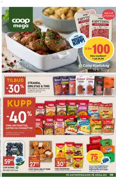 Forhåndsvisning av Coop Mega kundeavis gyldig fra 10.11.2025