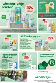 ICA Maxi - Botkyrka - Förhandsvisning av reklamblad från butik ICA Maxi aktuell från 23.03.2026 | Sida: 11 | Produkter: Body lotion, Tandborste, Galler, Hallon