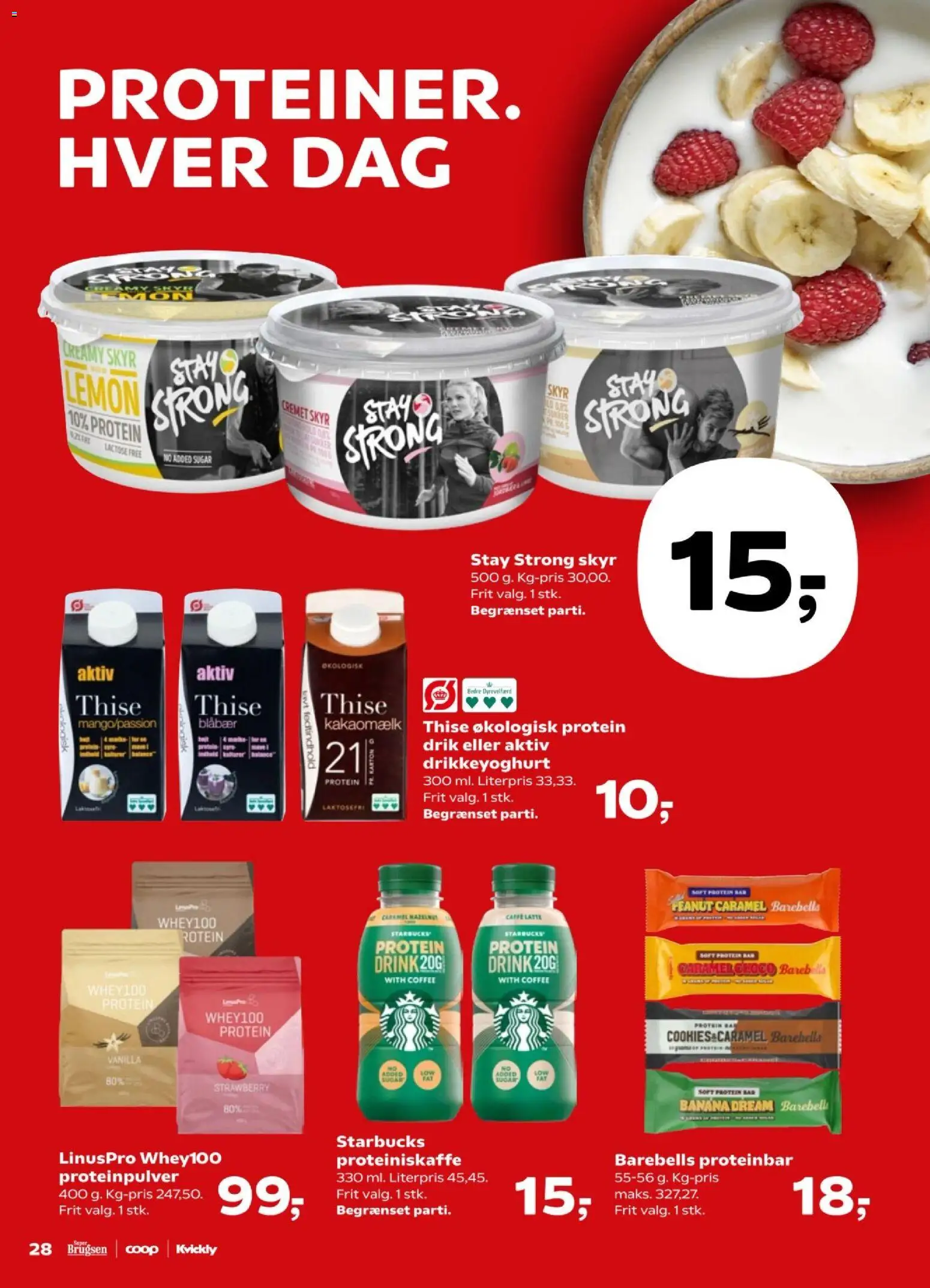 Super Brugsen tilbudsavis – gyldig fra 06.03.2026 | Side: 29 | Produkter: Blåbær, Skyr, Kakaomælk, Drikkeyoghurt