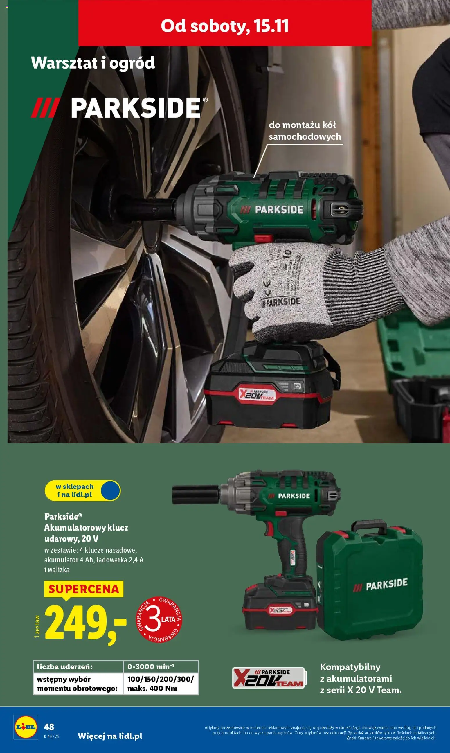 Lidl Katalog od 10.11.2025 | Strona: 52 | Produkty: Ładowarka, Walizka