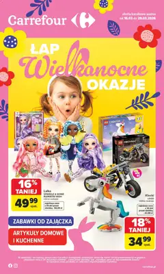 Pogląd oferty "Carrefour gazetka - Łap Wielkanocne okazje" - ważna od 16.03.2026