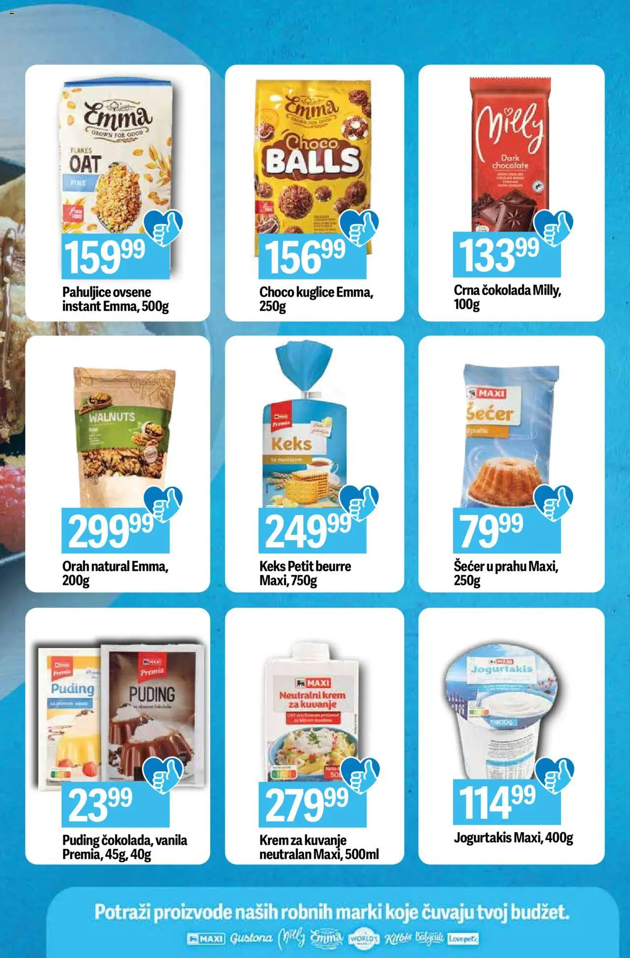 Tempo katalog - važi od 07.08.2025 | Strana: 11 | Proizvode: Keks, Šećer, Orah, Šećer u prahu