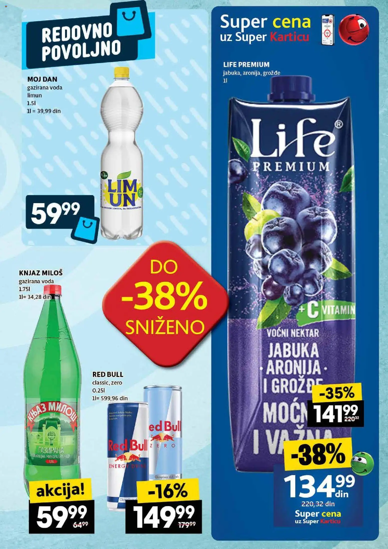 Roda katalog - važi od 30.10.2025 | Strana: 23 | Proizvode: Nektar, Voda, Red Bull, Limun