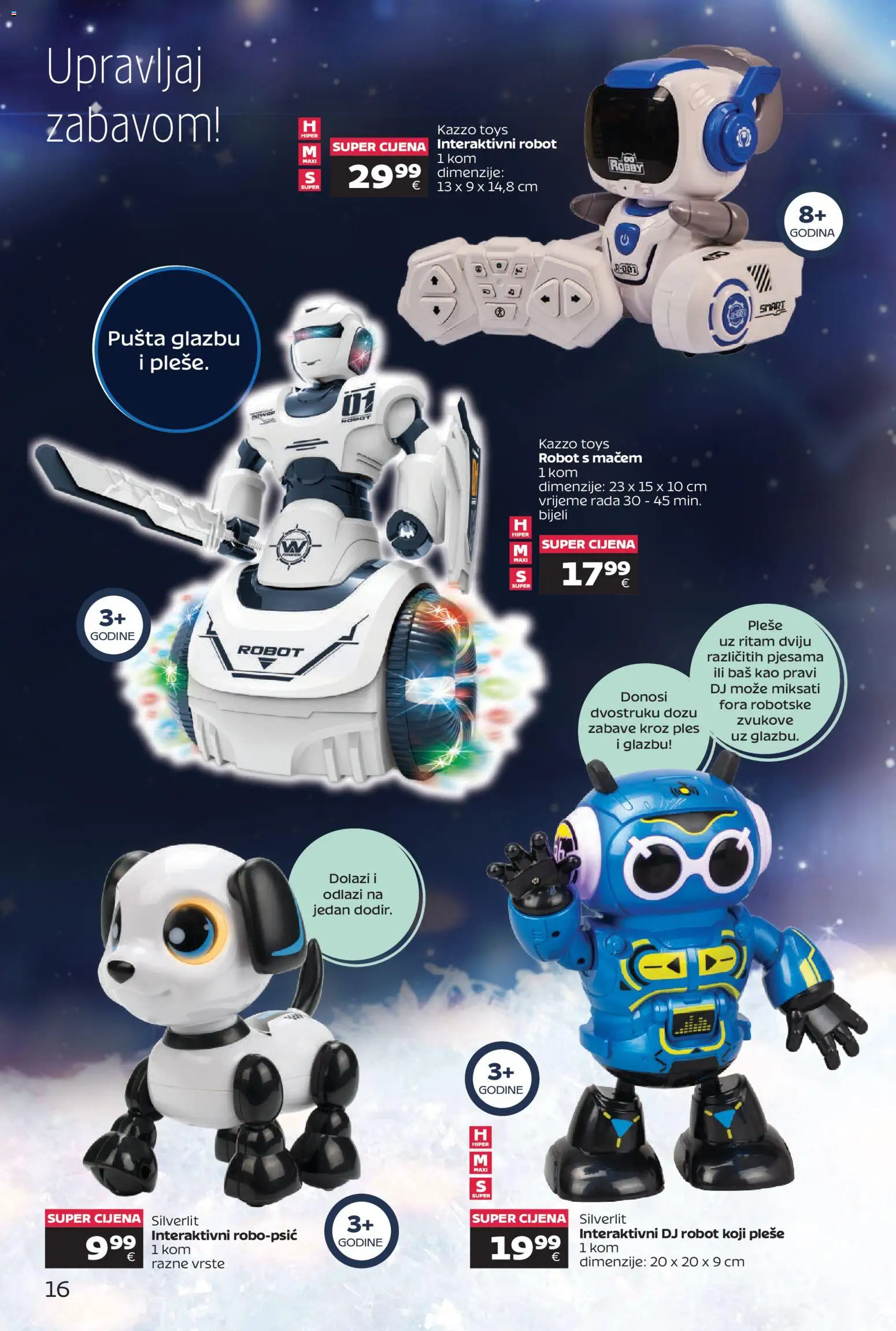 Tommy katalog | vrijedi od 24.11.2025 | Stranica: 16 | Proizvodi: Robot