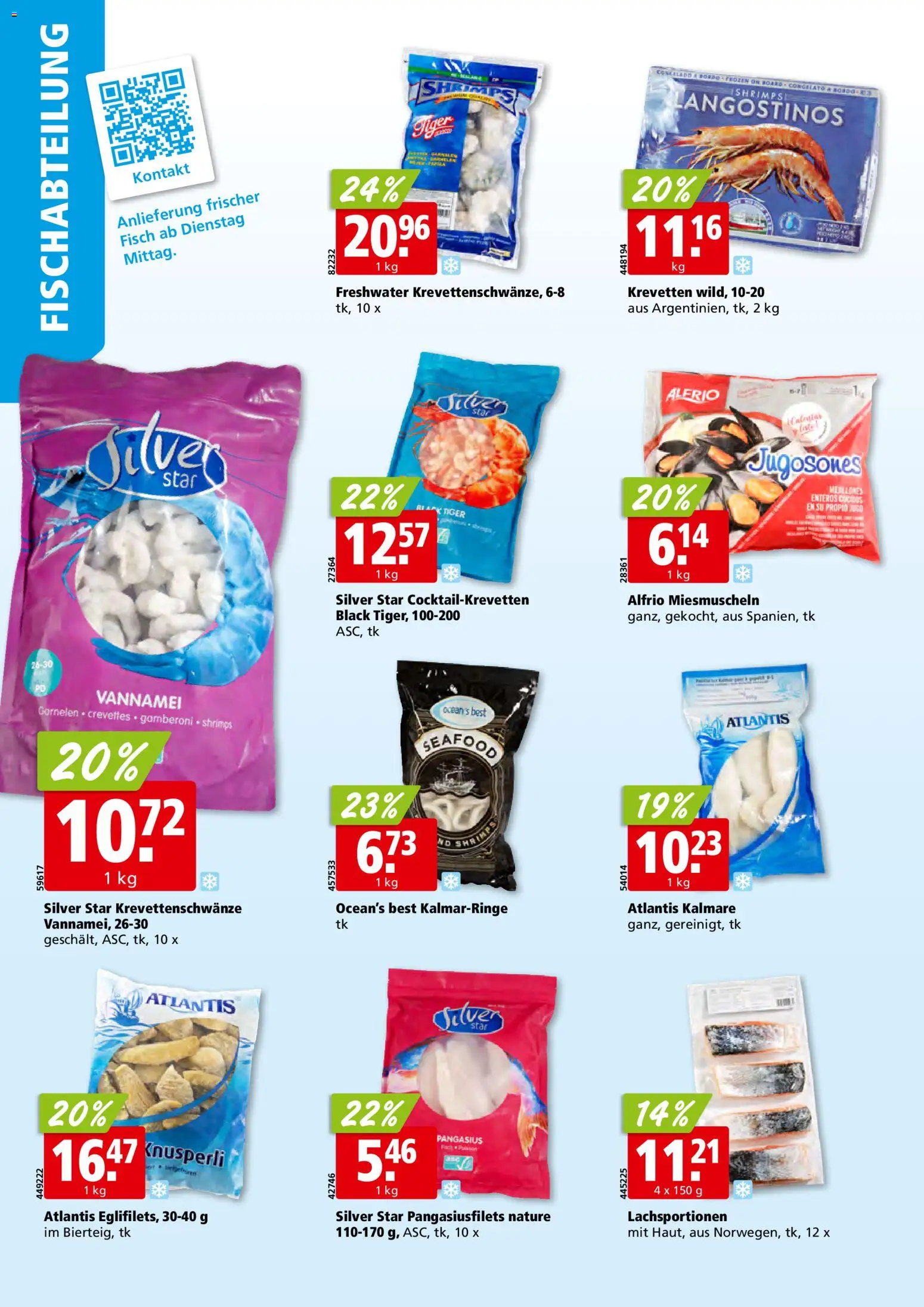 Aligro Aktionen Schlieren, Gossau SG, Frauenfeld, Rapperswil-Jona, Sargans, Bern, Brüttisellen, Pratteln, Emmen, Spreitenbach – gültig ab 10.11.2025 | Seite: 4 | Produkte: Fisch