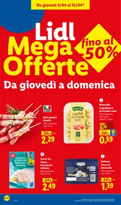 Anteprima del volantino Nonna Mia Cappelletti al prosciutto crudo, 250 g confezione valido a partire dal 09.04.2026 | Pagina: 2