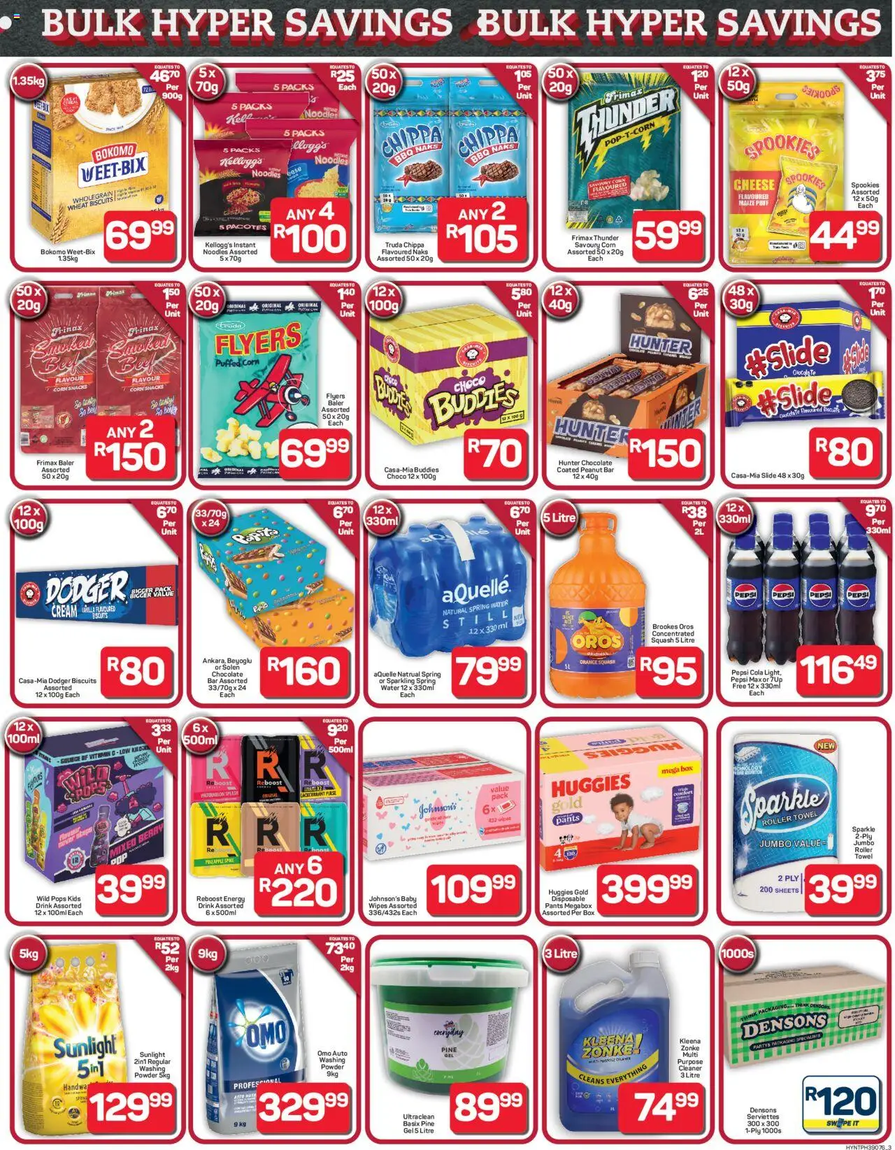 New Pick n Pay catalogue – valid from 22.09.2025 | Page: 3 | Products: Box, Squash, Cream, Water