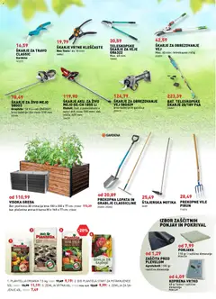 Inpos katalog akcije – veljaven od 02.03.2026 | Stran: 4 | Izdelki: Žemlja, Škarje za živo mejo, Baterije, Barva