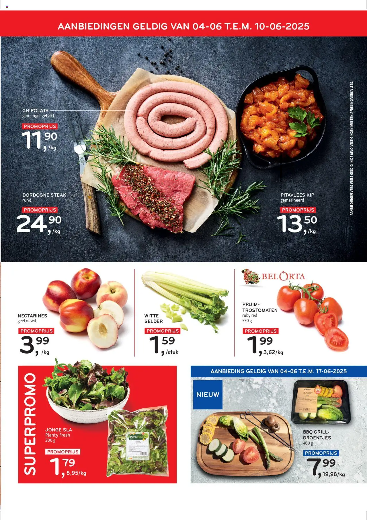  | Pagina: 3 | Producten: Steak, Kip, Pruim, Sla