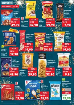 Náhled letáku VITAL SNACK Luštěninové chipsy, Luštěninové chipsy různé druhy 60 g/VP/65 g od 27.12.2025 | Strana: 30 | Produkty: Vegan, Kešu, Bramburky, Med