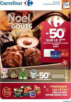 Carrefour - Prévisualisation de Carrefour Un noël pour tous les goûts valide à partir de 11.11.2025