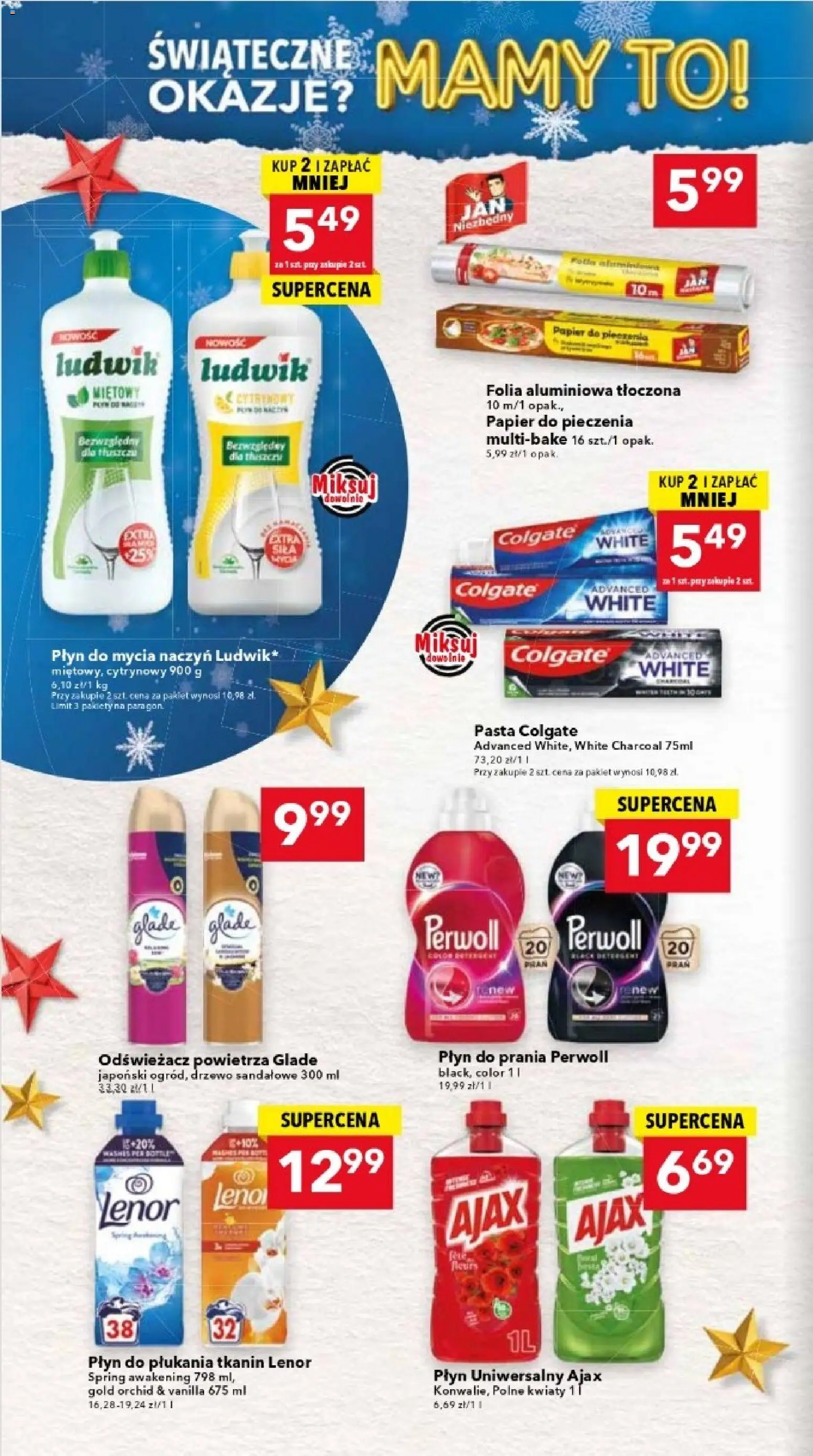 Lewiatan gazetka - Katowice od 04.12.2025 | Strona: 10 | Produkty: Odświeżacz, Płyn do płukania tkanin Lenor, Odświeżacz powietrza, Płyn do mycia naczyń