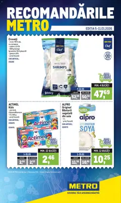 Ofertele Metro valabile de la 05.01.2026