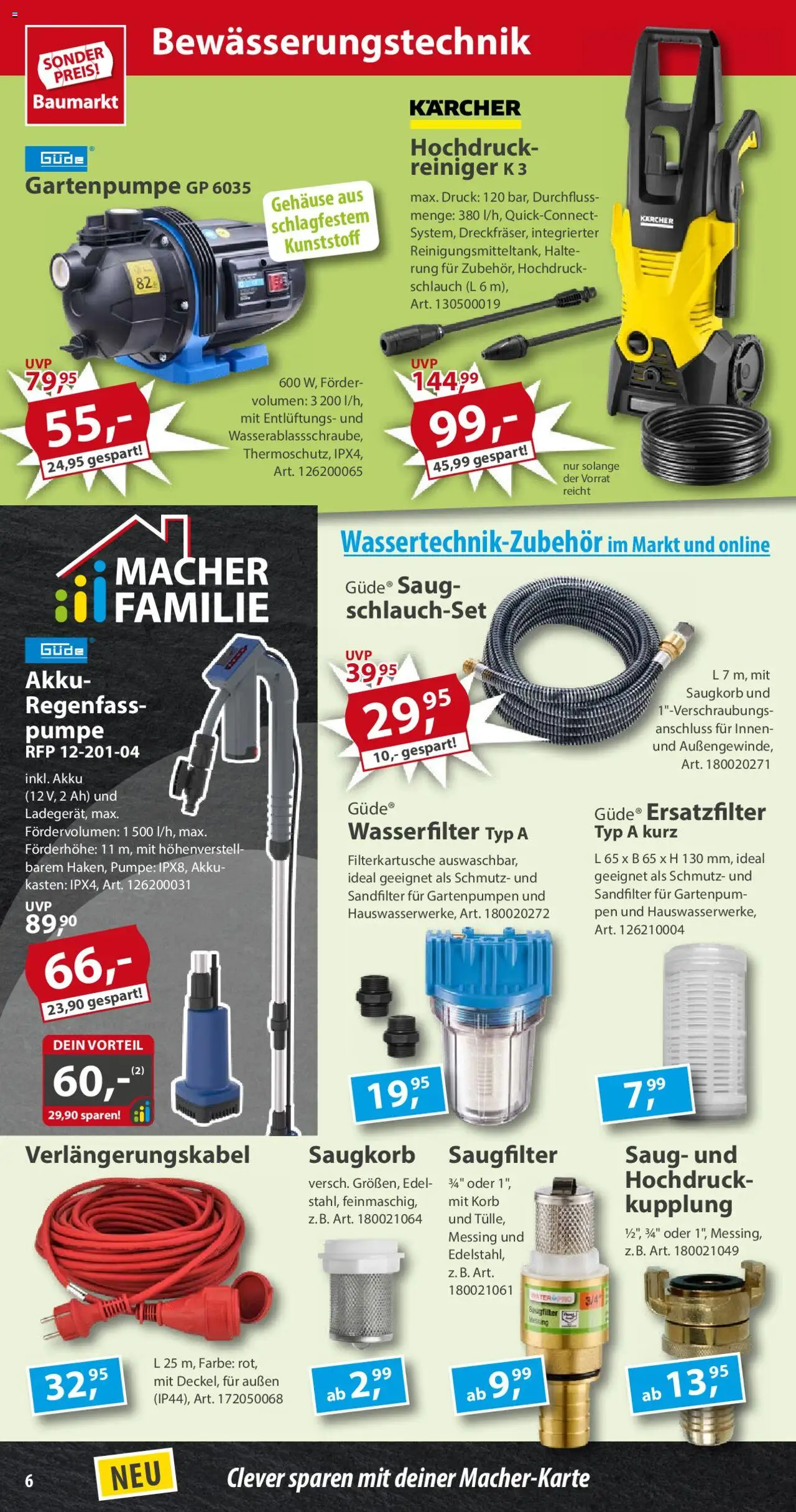 Sonderpreis Baumarkt Prospekt 	 - gültig ab dem 26.07.2025 | Seite: 6 | Produkte: Korb