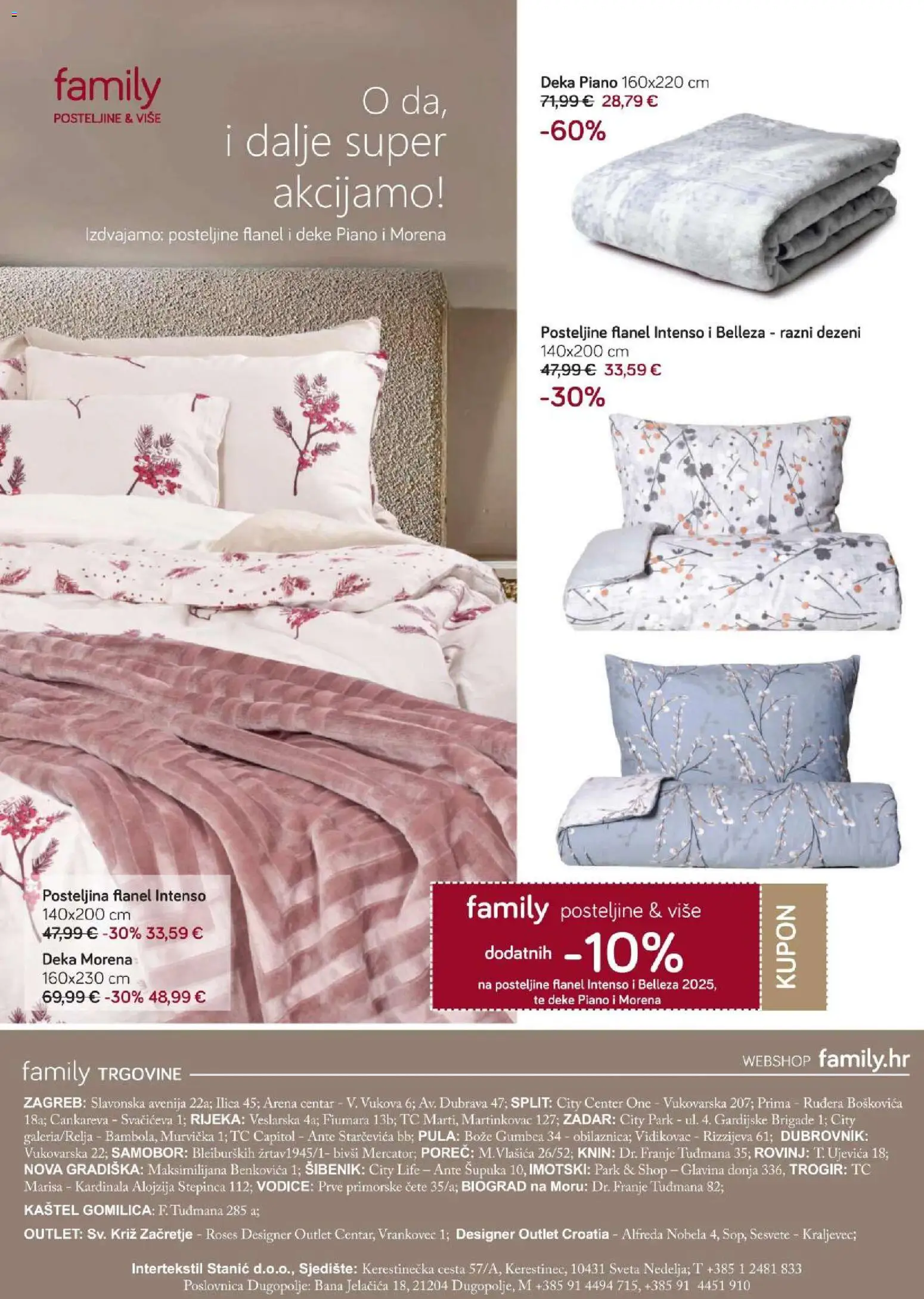 Stanić Diskont katalog | vrijedi od 11.12.2025 | Stranica: 23 | Proizvodi: Posteljina, Deka