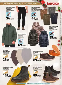 Anteprima del volantino Ipercoop Natale Piemonte catalogo valido a partire dal 20.11.2025 | Pagina: 31 | Prodotti: Pantaloni, Data