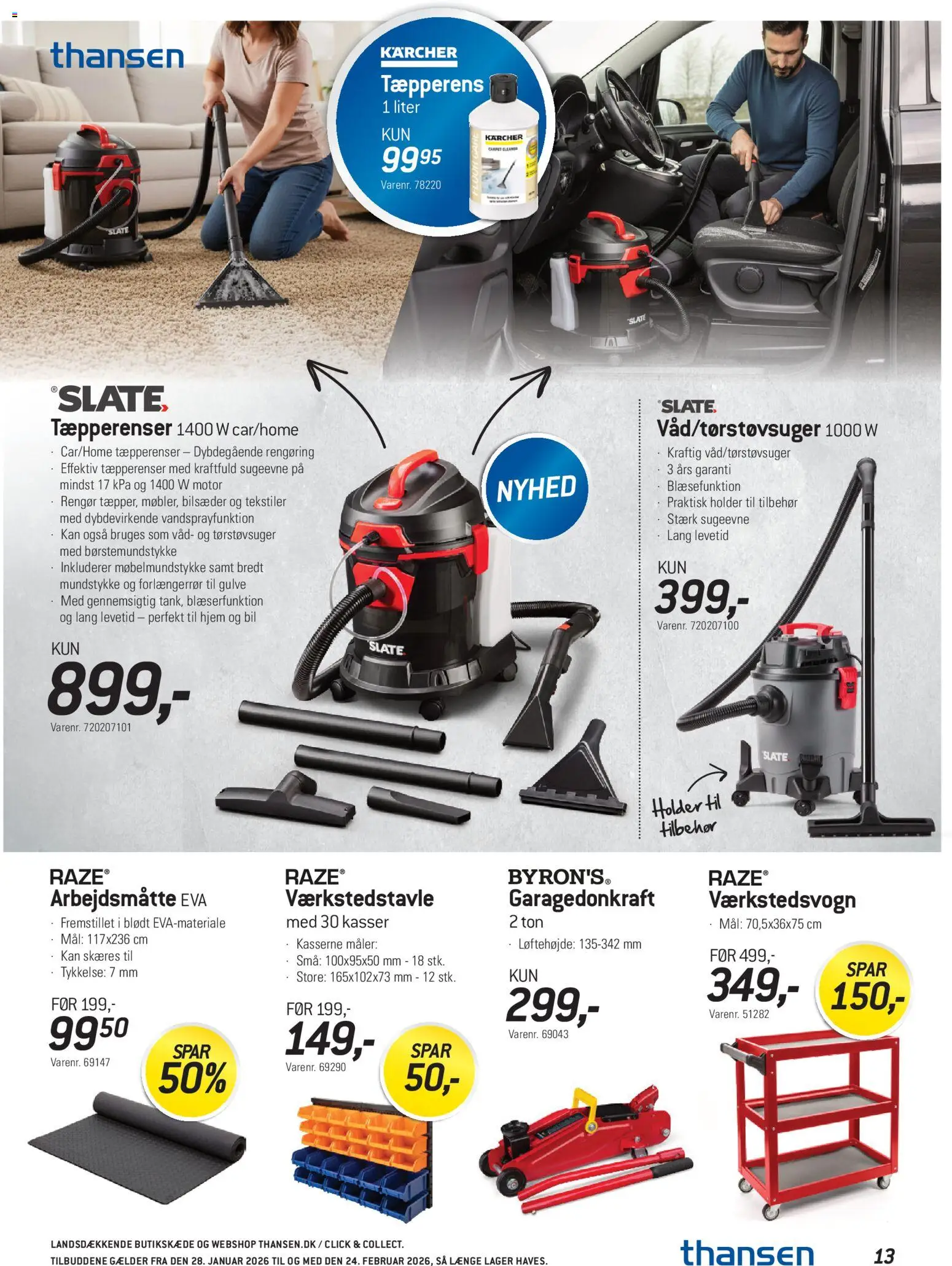 Thansen tilbudsavis – gyldig fra 28.01.2026 | Side: 13 | Produkter: Søm