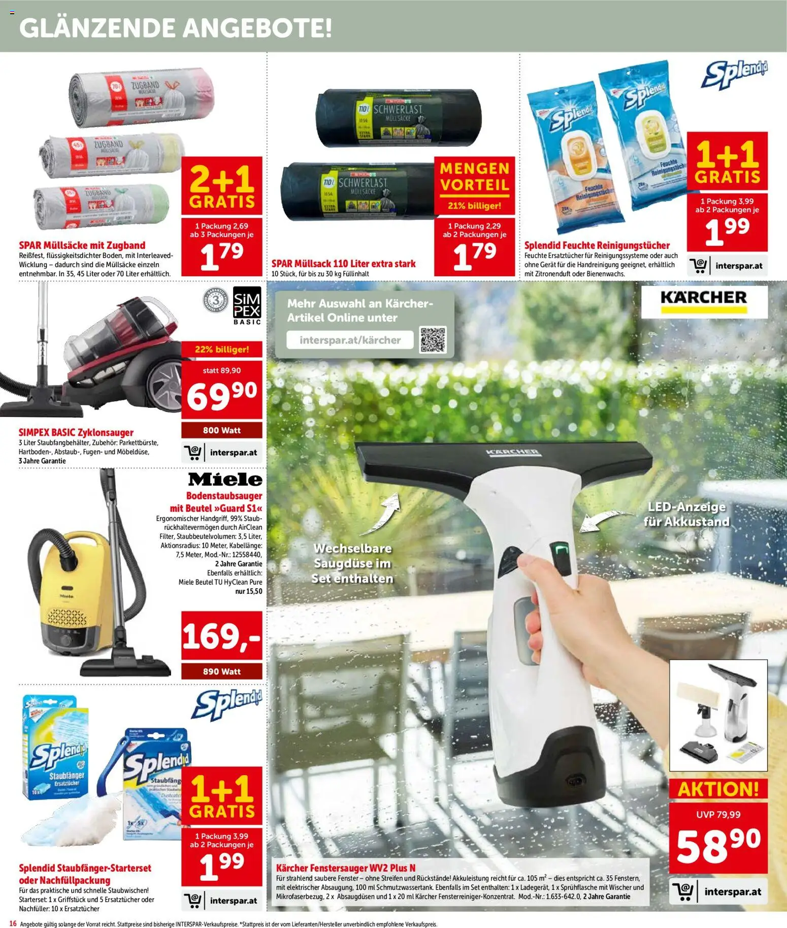 Interspar Flugblatt - Salzburg gültig ab 16.04.2026 | Seite: 17 | Produkte: Reinigungstücher