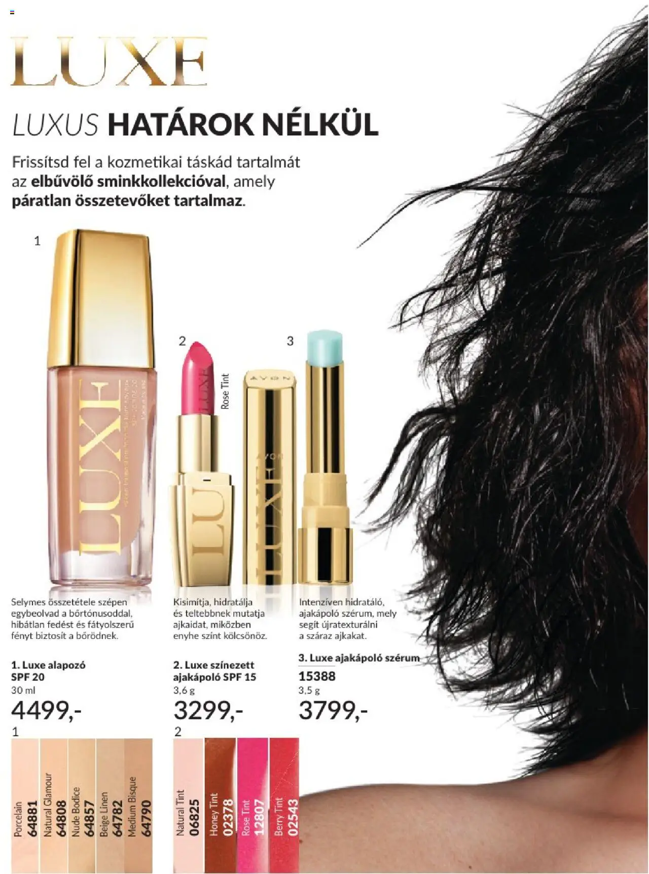 Avon akciós ujság - amely érvényes a következő dátumtól: 01.06.2025 | Oldal: 72 | Termékek: Alapozó