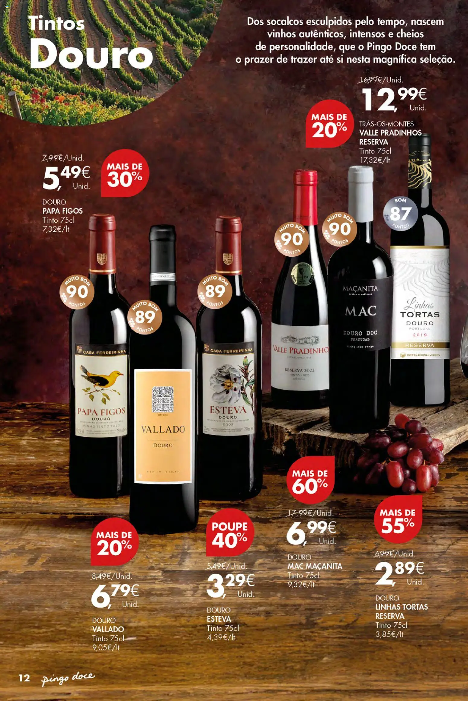 Pingo Doce Vinhos e Sabores de Portugal Açores │ válido de 15.01.2026 | Página: 12 | Produtos: Vinho, Vinho tinto