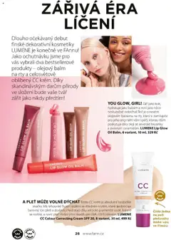 Náhled letáku FAnn parfumerie katalog podzim 2025 od 01.09.2025 | Strana: 26 | Produkty: Krém, Brusinky, CC krém