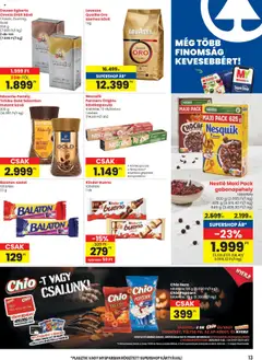 Spar akciós ujság - amely érvényes a következő dátumtól: 18.09.2025 | Oldal: 13