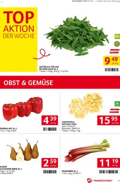 Transgourmet Flugblatt ab 08.03.2026 gültig | Seite: 11 | Produkte: Kartoffeln, Gemüse, Obst, Birne